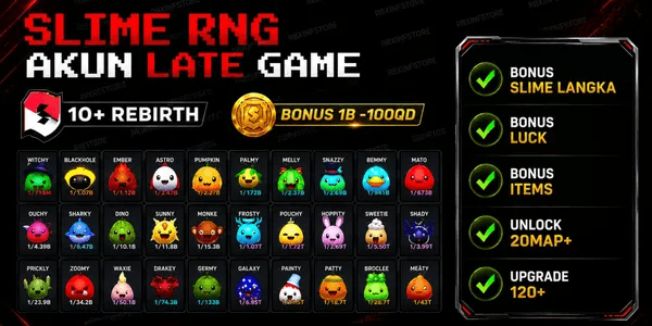 SLIME RNG LATE GAME ACCOUNT | SLIME RNG
