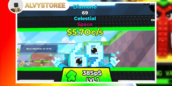 [Hack Vault For Brainrots] 5.7 Oc/s Diamond Celestial 69 | Rebirth 0