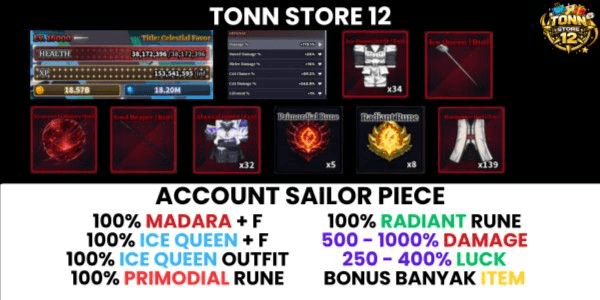 Gambar Product SAILOR PIECE ACCOUNT