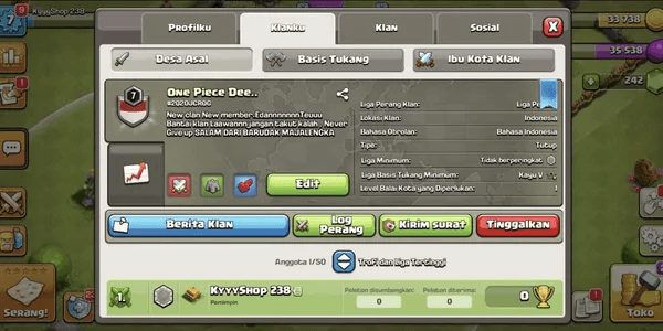Clan Level 7 Most Awesome