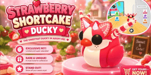 Strawberry Shortcake Ducky