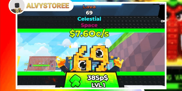 [Hack Vault For Brainrots] 7.6 Oc/s Lava Celestial 69 | Rebirth 0