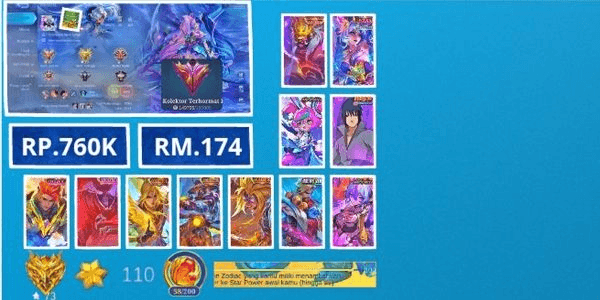 Gambar Product Akun Kolektor Terhormat I + 2 Legend + Collector yss | Read description For next Information