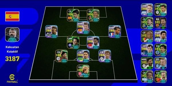 Gambar Product eFootball EPIC Account 3100+ Strength - Cheap & Guaranteed