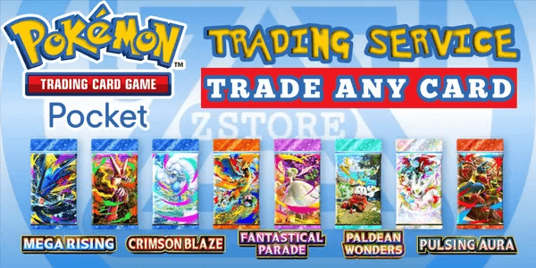 Trading Card | 1 Diamond | 2 Diamond | 3 Diamond | 4 Diamond | 1 Star | 2 Star | Shiny Card | Pokemon TCG Pocket