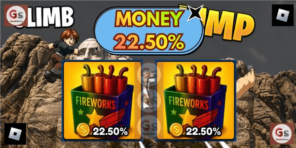 Gambar Product Souvenir MONEY 22.50% - Climb and Jump Tower