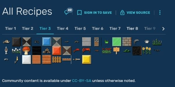Gambar Product Recipes Tier 3 Complete
