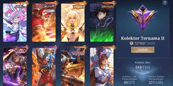 Gambar Product AKUN ML PALING AMAN TERMURAH!!