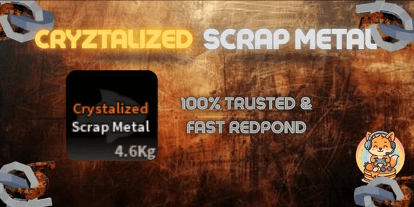 Gambar Product Crystalized Metal Scrap | Rivet Quest Part 2 | Music Venue Take Over Quest | Fisch | Roblox