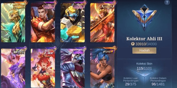 Gambar Product AKUN ML PALING AMAN TERMURAH!!