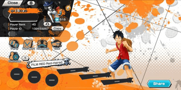Gambar Product 6 EX 5 MAX WITH ROGER SHANKS LUFFY YAMATO TEACH HB 9 #OSD009