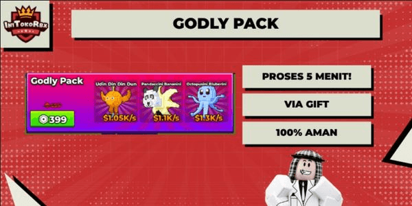 Gambar Product Kick a Lucky Block - Godly Pack