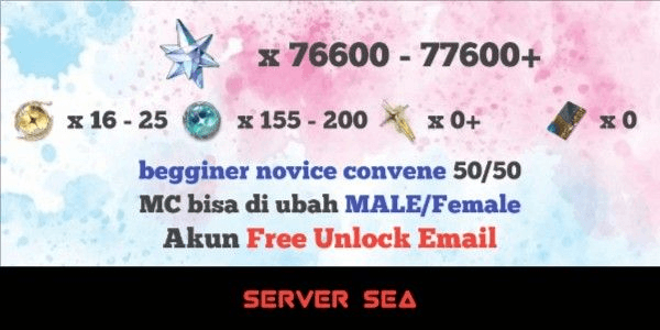 Gambar Product Akun Reroll SIAP GACHA Starter [SEA] - 1