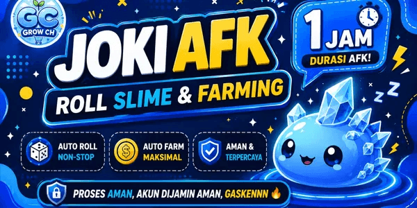 Joki AFK Slime RNG 1 HOUR | AUTO ROLL & FARMING NONSTOP!
