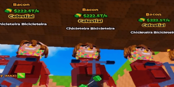 BACON Gum Chewer Bike Rider 222.5T/s (MAX LEVEL)