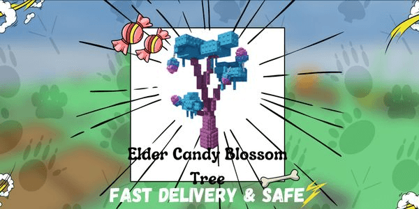 Gambar Product Rare 1 Elder Candy Blossom Tree Account & Another Rare Seed | Fast Ship | 🛡️ Warranty | Safe