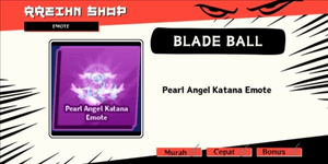 Pearl Angel Katana Emote