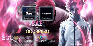 Sae Style + Godspeed - Akun Blue Lock Rivals (Bonus Lucky Spin)