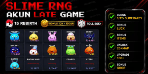 SLIME RNG ACCOUNT 15+ REBIRTH | GG ACCOUNT