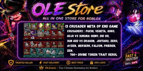 Gambar Product 13 crusader meta OP end game solo all content + 700 divine token++, check pict for more detail