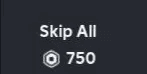 a dusty trip - Skip All【750R】