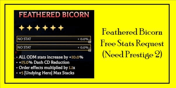 Gambar Product Feathered Bicorn Artifact | Free Request Stats