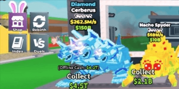Gambar Product DIAMOND CERBERUS |  STEAL A BRAINROT