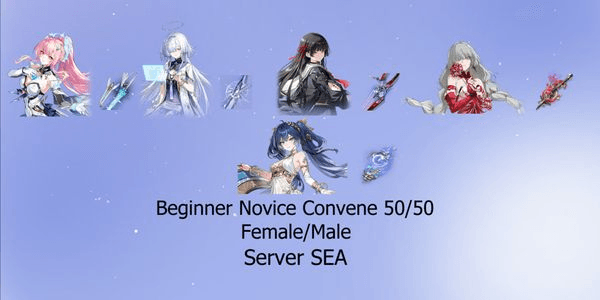 Gambar Product Akun Aemeath Everbright Polestar Mornye Starfield Calibrator Chisa Kumokiri Phrolova Lethean Elegy Iuno Moongazer's Sigil [SEA]