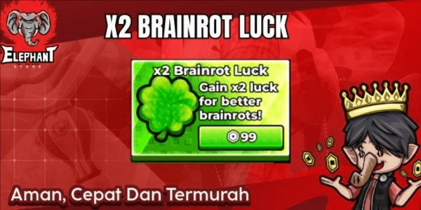 Gambar Product x2 Brainrot Luck