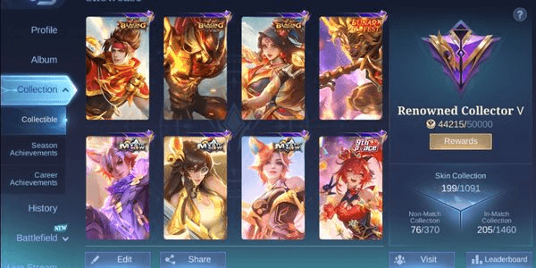 Gambar Product HERO EMBLEM MAX + 3 MYSTIC MEOW + 20 EPIC + LIGHTBORN GRANGER TIGREAL + P.ACE FANNY +MYTH2024 CLINT + SPONGEBOB + CC NATALIA