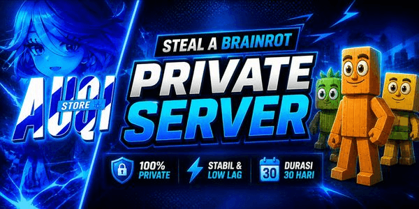 Gambar Product Private Server Steal A Brainrot 1 Bulan (Personal)
