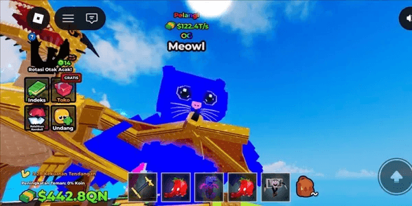 RAINBOW MEOWL 122T/S | KICK A LUCKY BLOCK