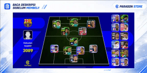 Efootball Account GG POWER 3000+++ Cheapest