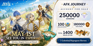 AFK Journey Platinum Edition Diamond Reroll Account