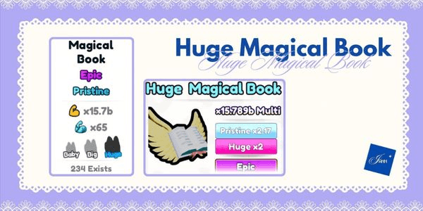 Gambar Product Huge Magical Book