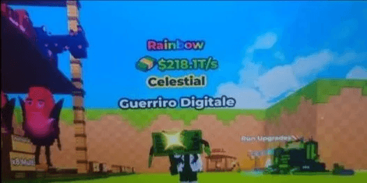 RAINBOW DIGITAL WARRIOR 218T/S | KICK A LUCKY BLOCK