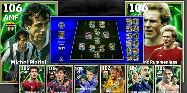 Gambar Product WOWW 3217 RUMME X PLATINI X MESSI X NEYMAR PACK X XABI ALONSO MERATA SIAP BANTAI