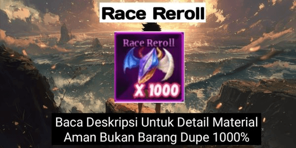 Gambar Product Race Reroll