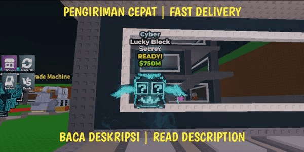 Gambar Product Cyber Secret Lucky Block