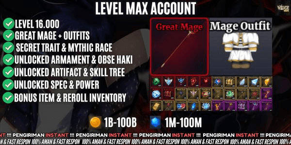 Gambar Product Akun Sailor Piece Max Level #2