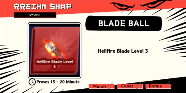 Hellfire Blade Level 3