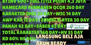 BINTANG 1 QCQR 70 วัน + BERET SKULL 2 วัน เต็ม TITLE POINT 3.5-4 ล้าน DATPOL [WAJIBCHAT]