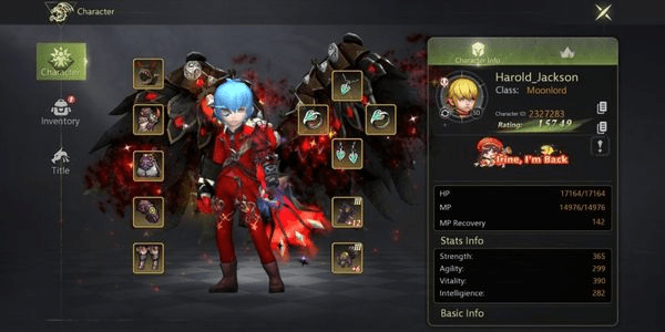Gambar Product Argenta | Moonlord + Wings S + Hairstyle