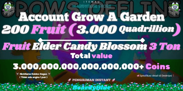 Gambar Product Account Grow A Garden | Pengiriman Instan #4