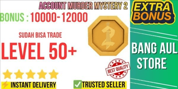 Gambar Product Akun Murder Mystery 2 | Ready to Play