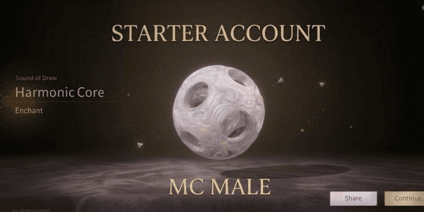 Gambar Product AKUN STARTER WITH HARMONIC CORE MC MALE