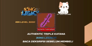 Authentic Triple Katana ( King Legacy )