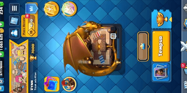 Gambar Product Cool Account High Rank King Level 11