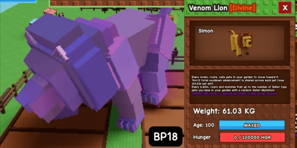 Gambar Product HUGE VENOM LION 61KG / VENOM HUGE LION 61KG ADV