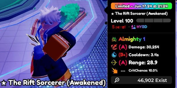 Gambar Product The Rift Sorcerer (Awakened)/Gojo Evo Trait Almighty